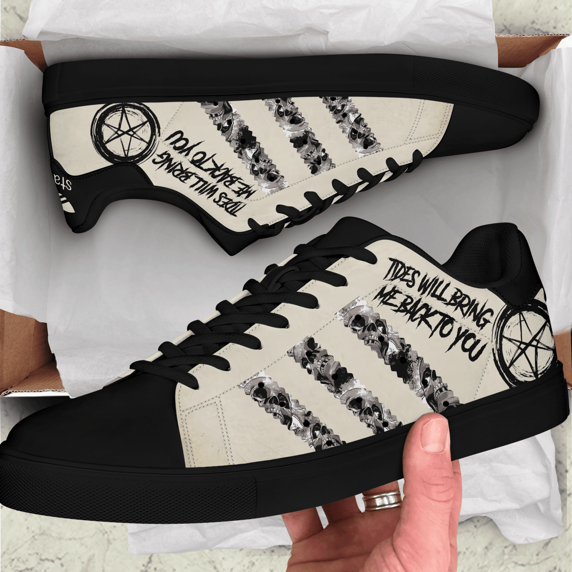 Ideafootwear Bring Me the Horizon Skate Stan Shoes Sneakes For Men And Women  1
