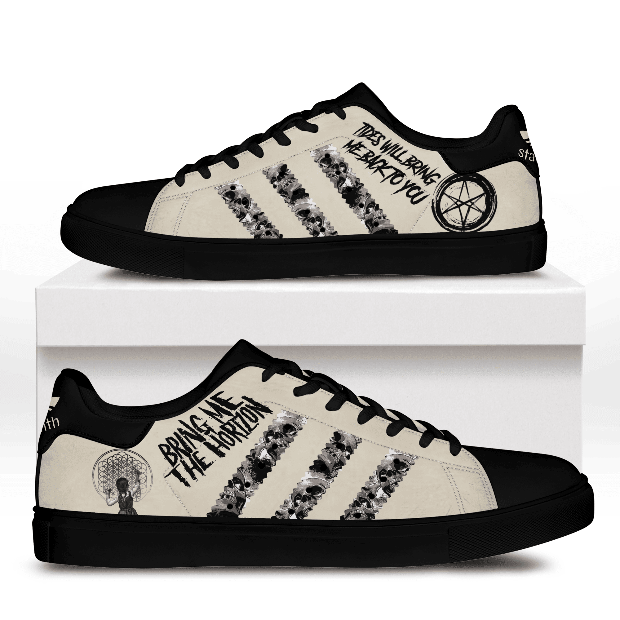 Ideafootwear Bring Me the Horizon Skate Stan Shoes Sneakes For Men And Women  1