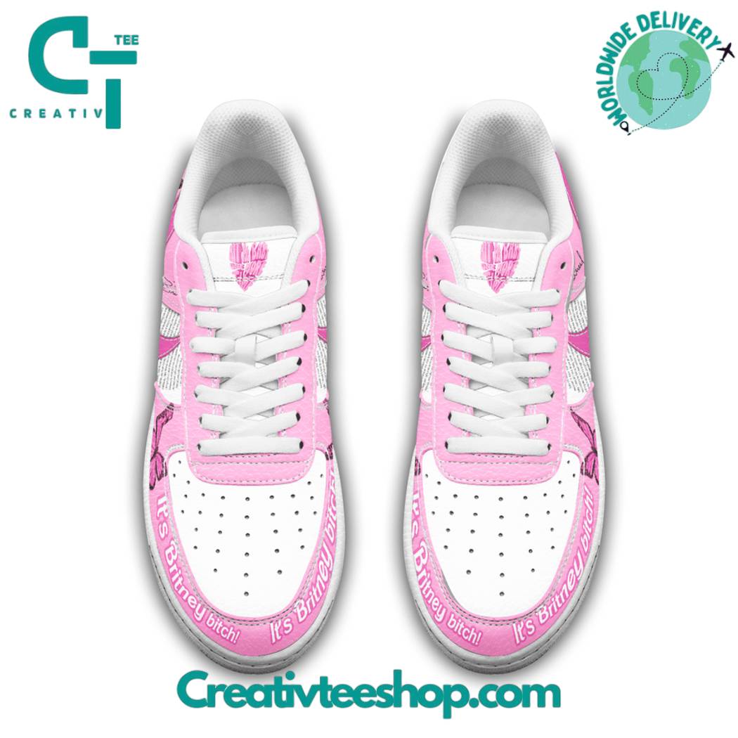 Ideafootwear Britney Spears Air Low-Top Sneakers Shoes For Men And Women 1
