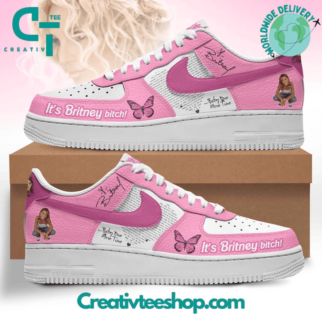 Ideafootwear Britney Spears Air Low-Top Sneakers Shoes For Men And Women 1