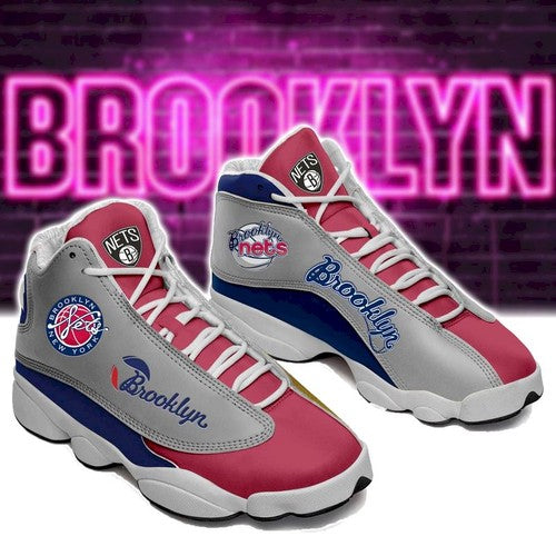 Ideafootwear Brooklyn Nets AJ13 Sneakers Shoes For Men And Women 1