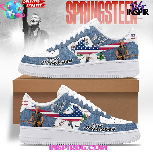 Ideafootwear Bruce Springsteen Air Low-Top Sneakers Shoes For Men And Women 3