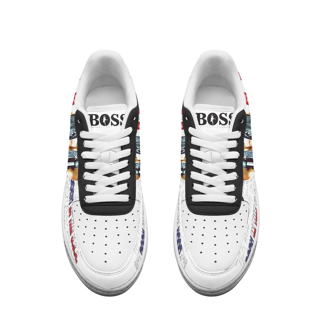 Ideafootwear Bruce Springsteen Air Low-Top Sneakers Shoes For Men And Women 1