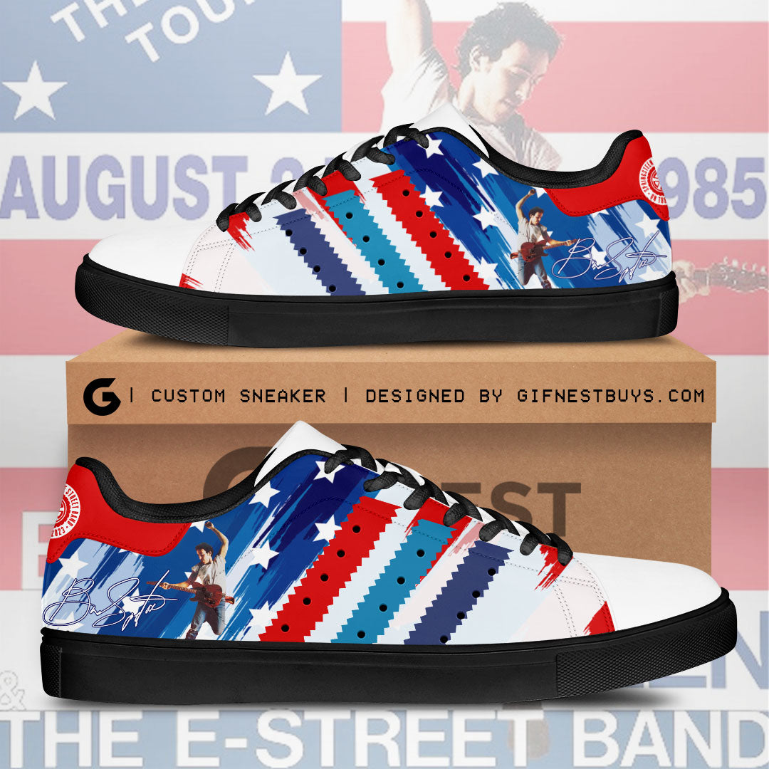 Ideafootwear Bruce Springsteen Skate Stan Shoes Sneakes For Men And Women 5