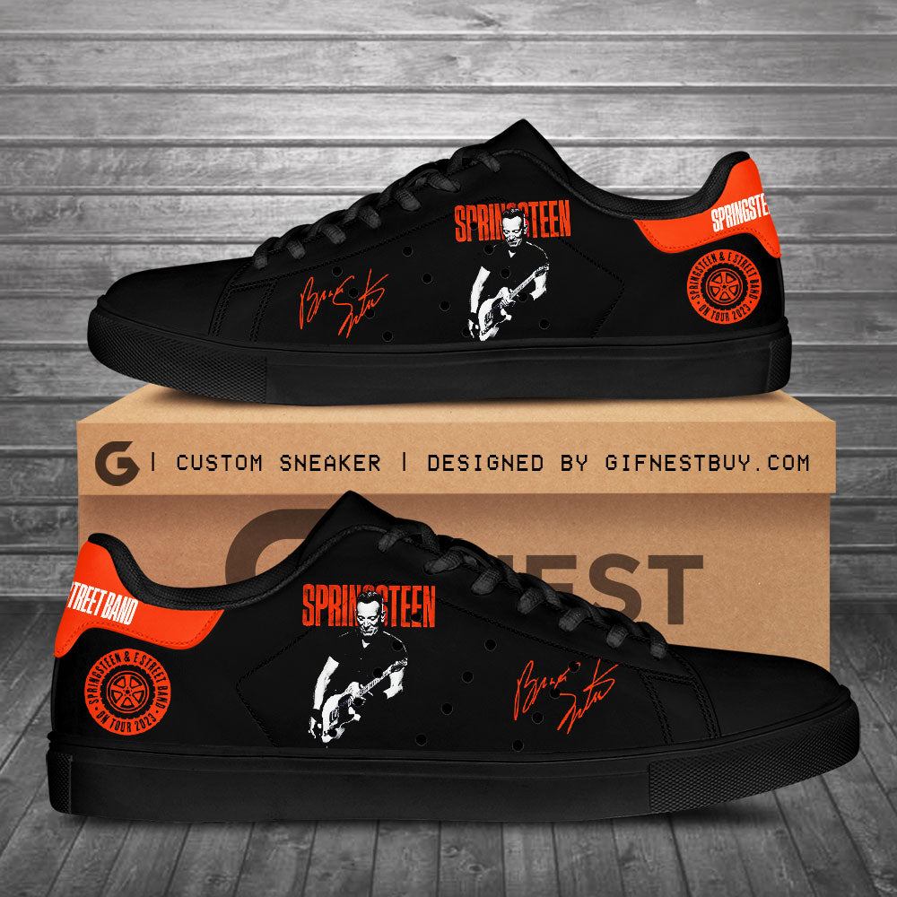 Ideafootwear Bruce Springsteen Skate Stan Shoes Sneakes For Men And Women 3