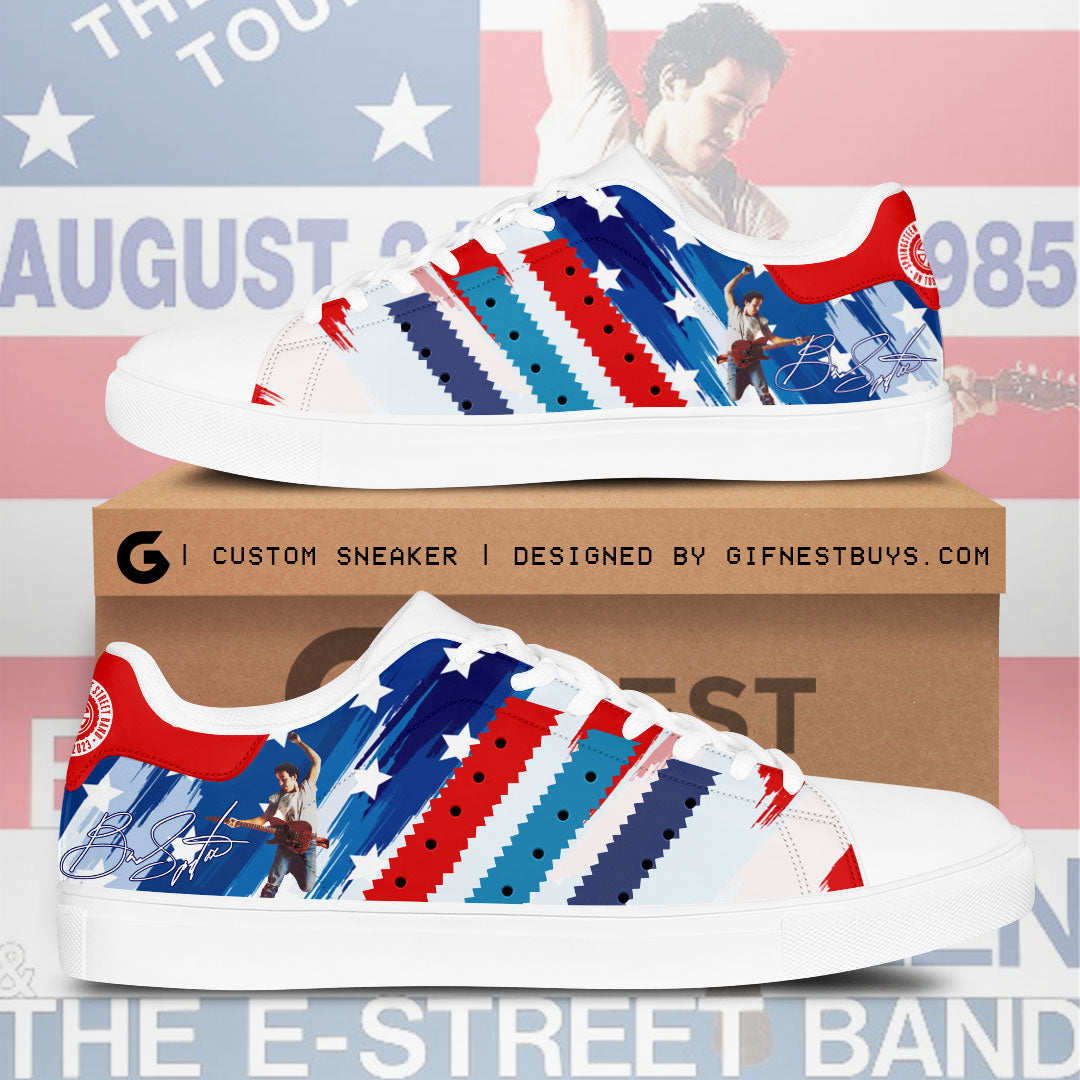 Ideafootwear Bruce Springsteen Skate Stan Shoes Sneakes For Men And Women 5