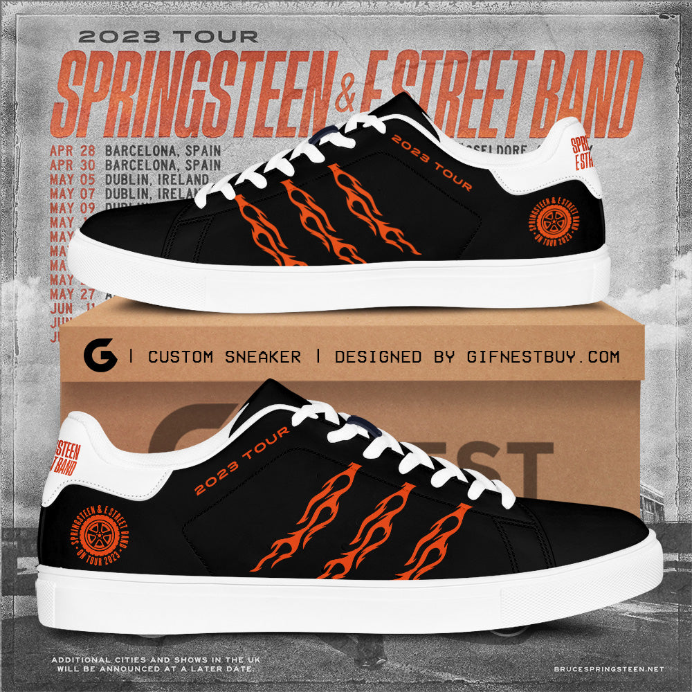 Ideafootwear Bruce Springsteen Skate Stan Shoes Sneakes For Men And Women 2