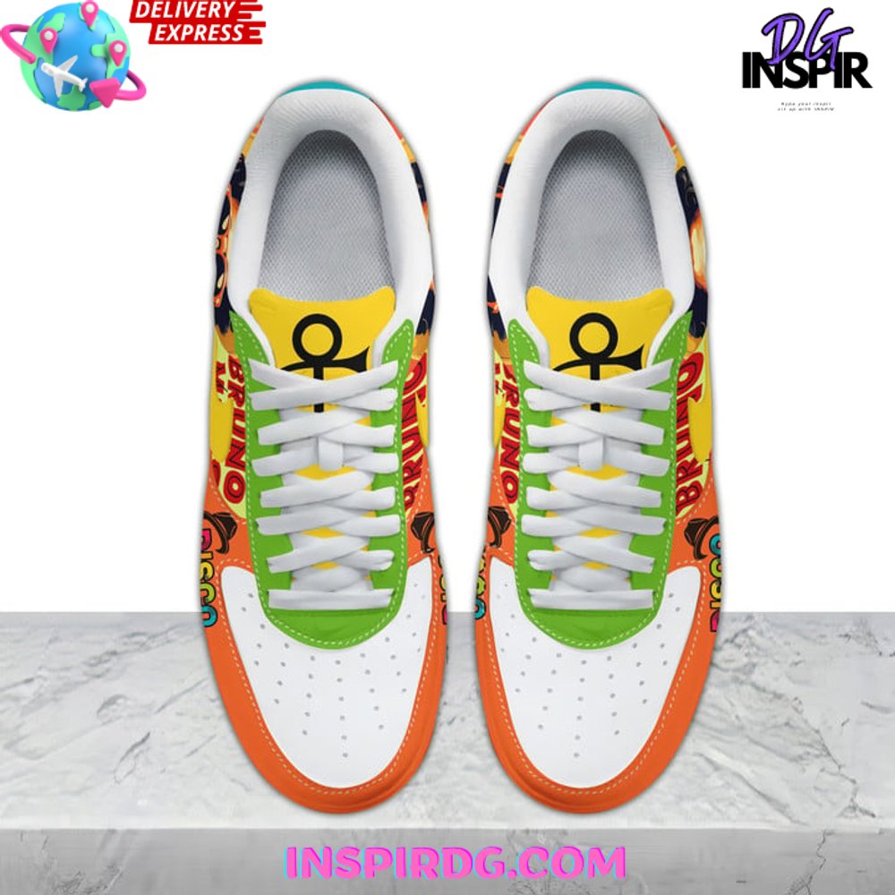 Ideafootwear Bruno Mars Disco Fever Air Low-Top Sneakers Shoes For Men And Women 1