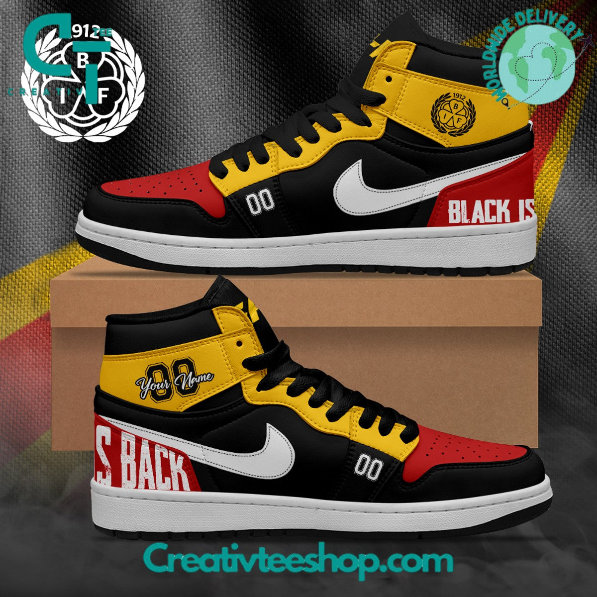 Ideafootwear Brynas IF AJ1 High Sneakers Shoes For Men And Women 1