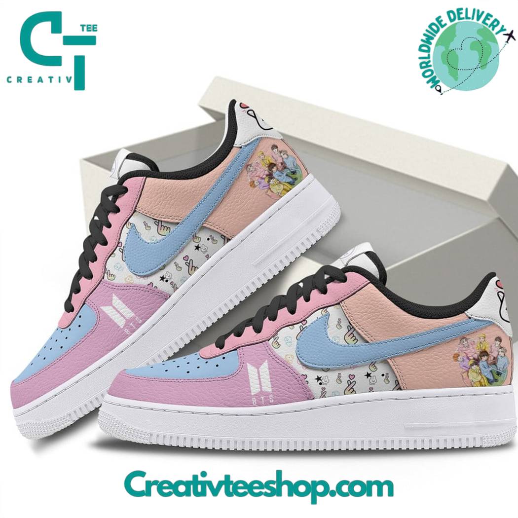 Ideafootwear BTS Air Low-Top Sneakers Shoes For Men And Women 3