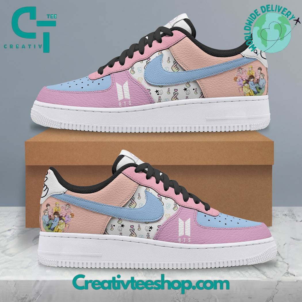 Ideafootwear BTS Air Low-Top Sneakers Shoes For Men And Women 3