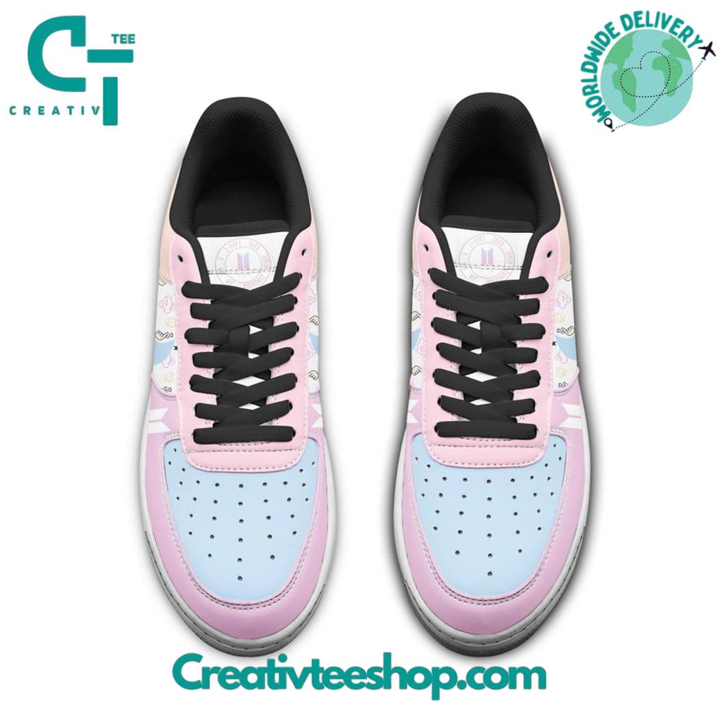 Ideafootwear BTS Air Low-Top Sneakers Shoes For Men And Women 3