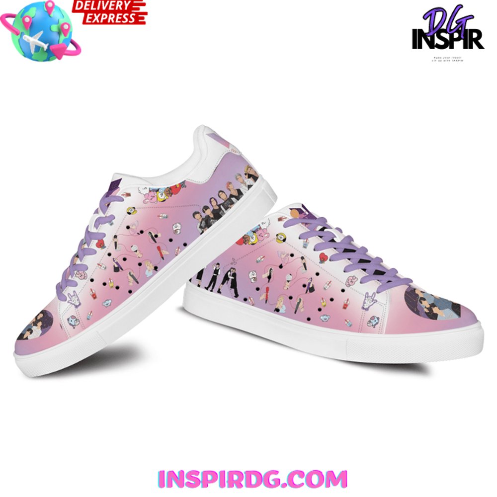 Ideafootwear BTS Skate Stan Shoes Sneakes For Men And Women 2