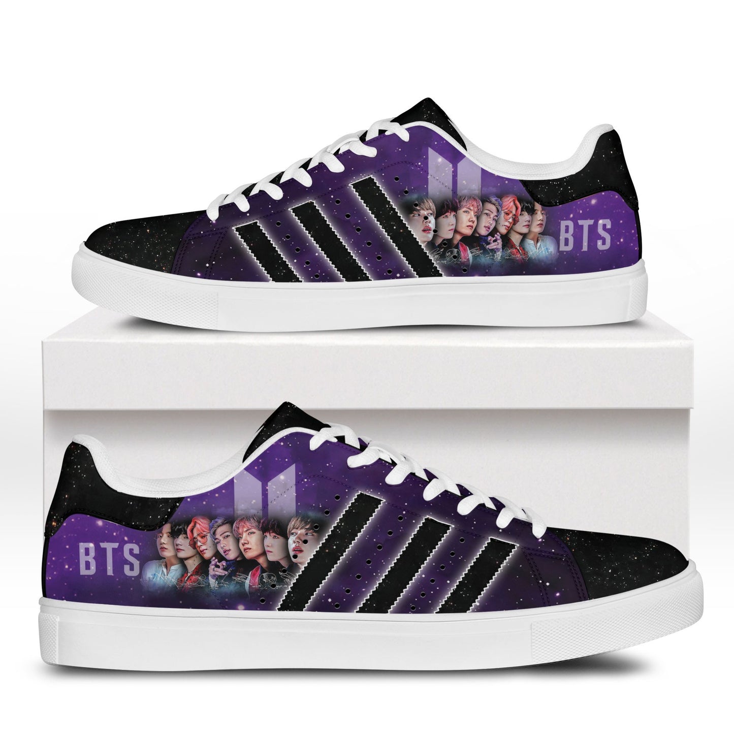Ideafootwear BTS Skate Stan Shoes Sneakes For Men And Women 1