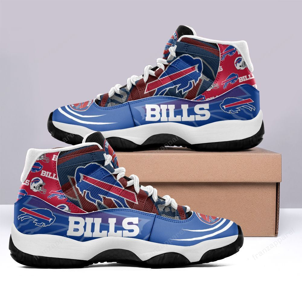 Ideafootwear Buffalo Bills AJ13 Sneakers Shoes For Men And Women 11
