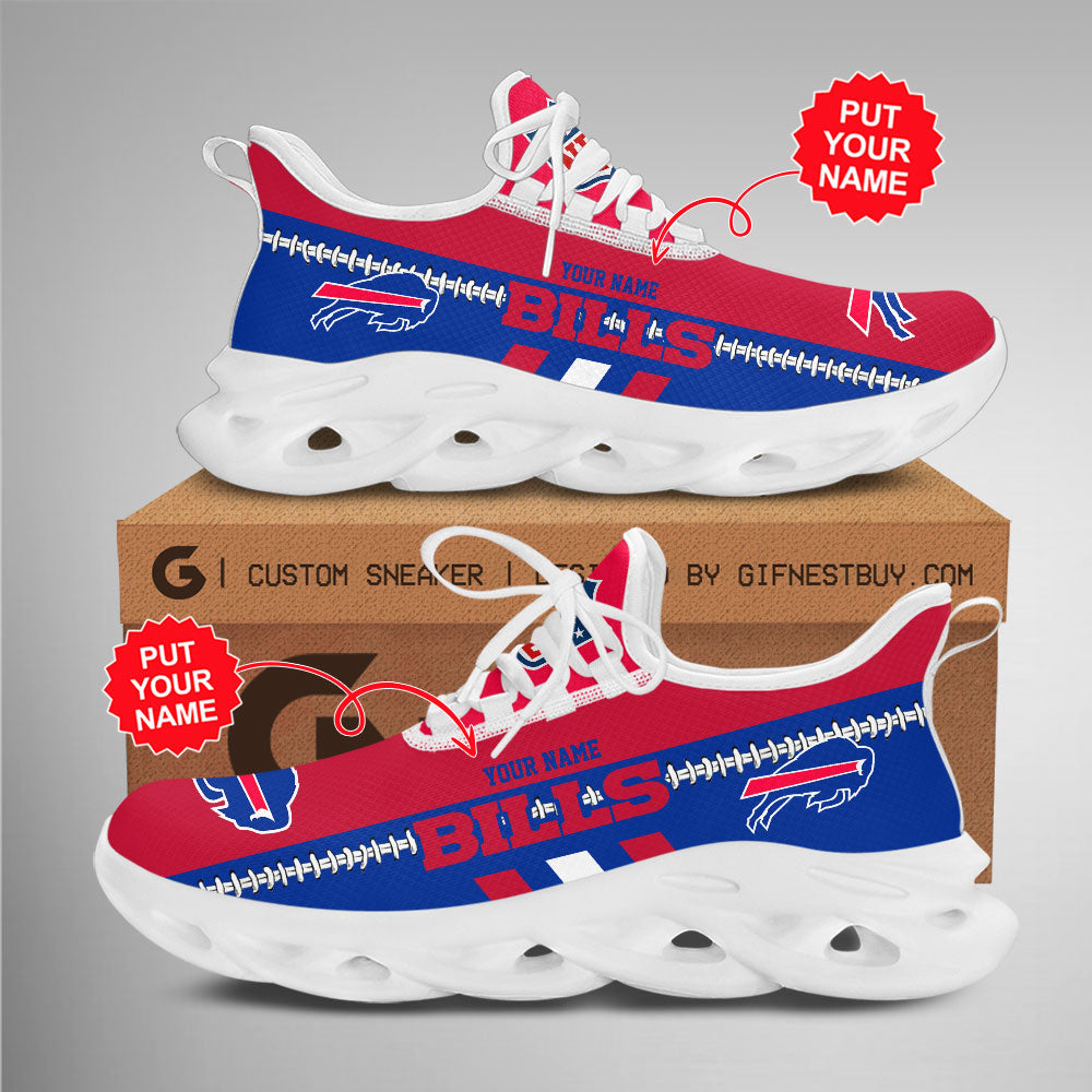 Ideafootwear Buffalo Bills Max Soul Shoes Sneakers For Men And Women 52