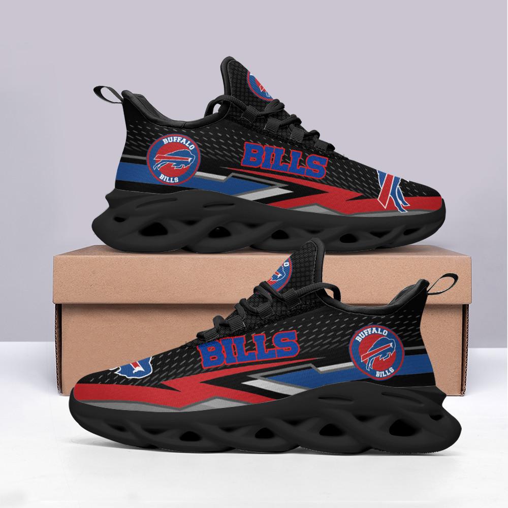 Ideafootwear Buffalo Bills Max Soul Shoes Sneakers For Men And Women 40