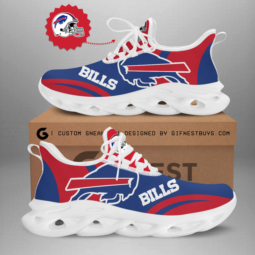 Ideafootwear Buffalo Bills Max Soul Shoes Sneakers For Men And Women 56