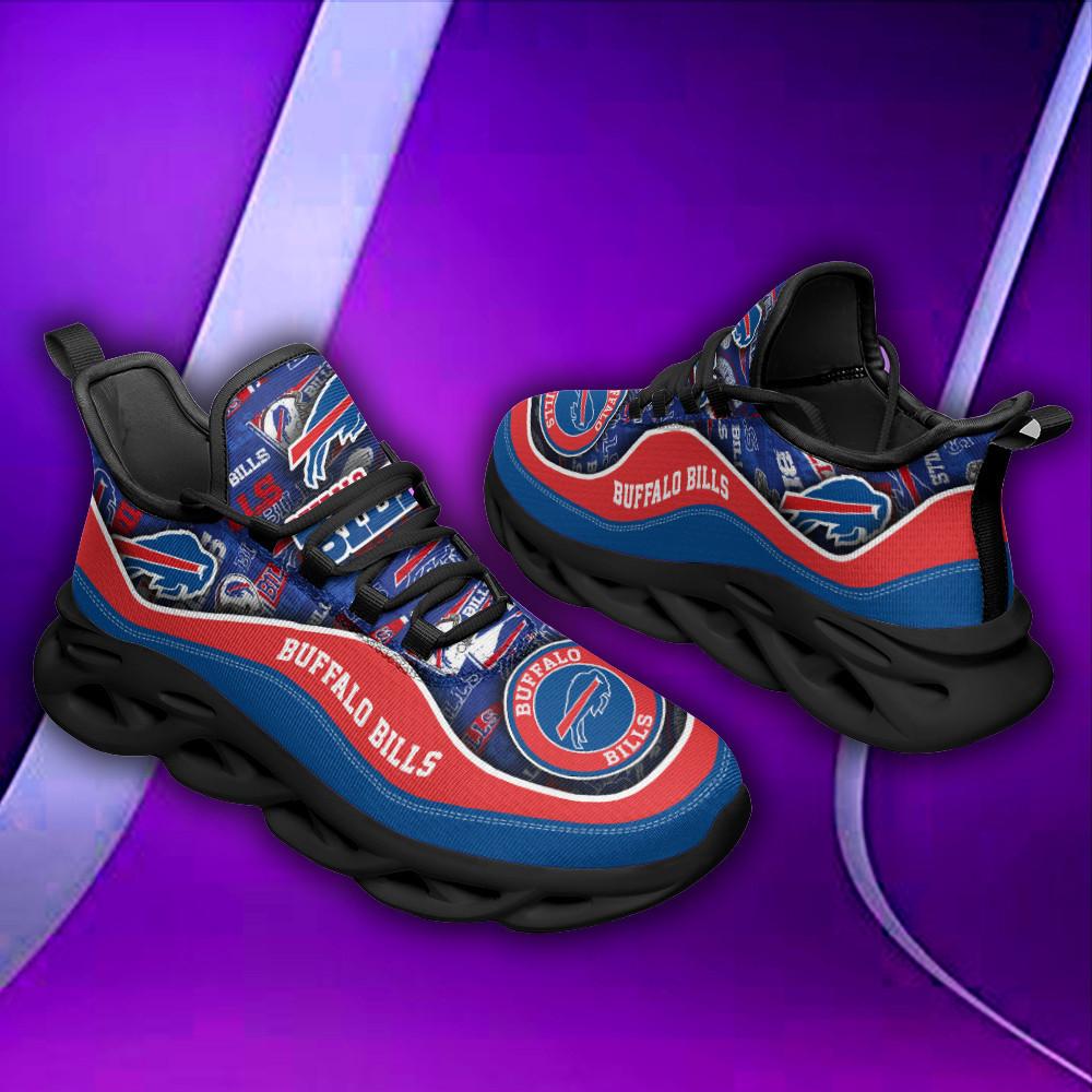 Ideafootwear Buffalo Bills Max Soul Shoes Sneakers For Men And Women 22