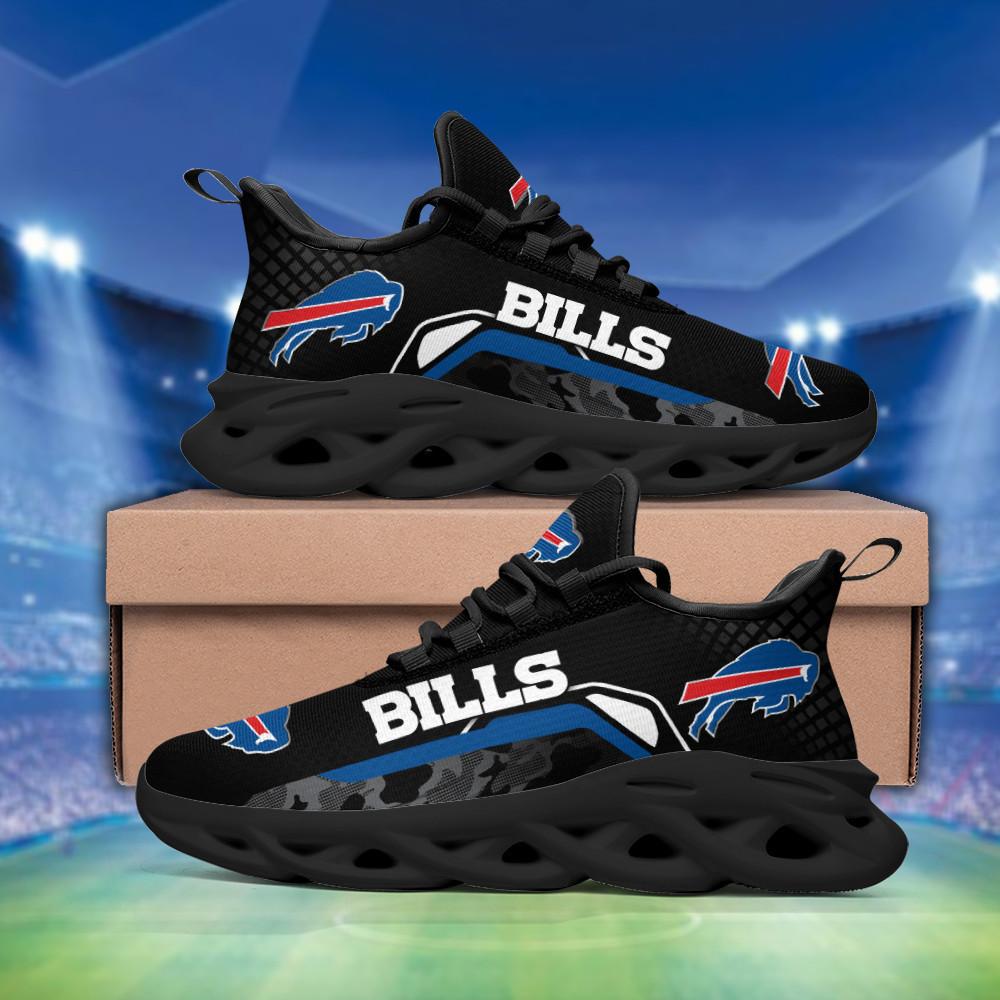 Ideafootwear Buffalo Bills Max Soul Shoes Sneakers For Men And Women 38