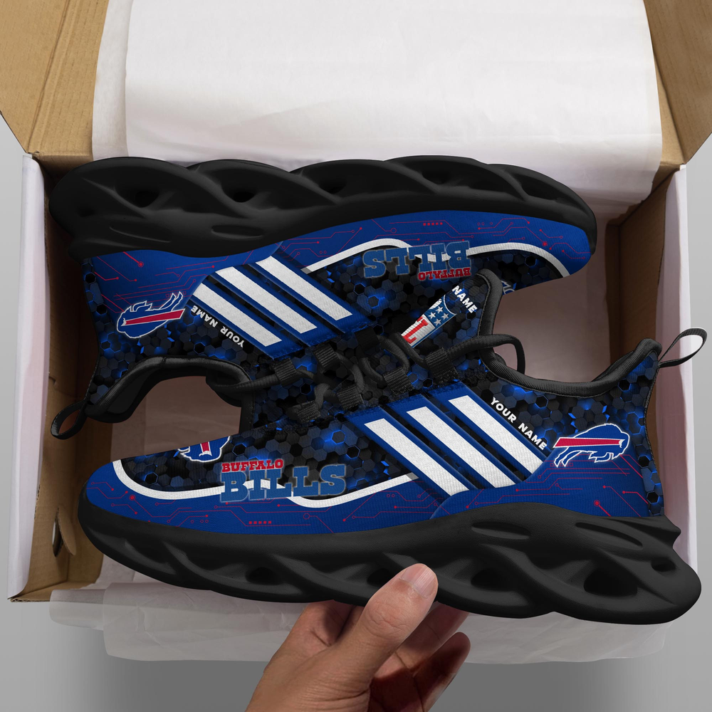 Ideafootwear Buffalo Bills Max Soul Shoes Sneakers For Men And Women 116