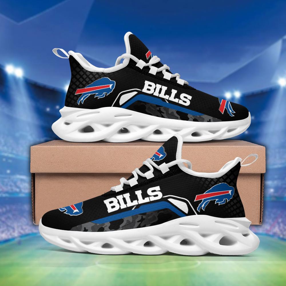 Ideafootwear Buffalo Bills Max Soul Shoes Sneakers For Men And Women 38