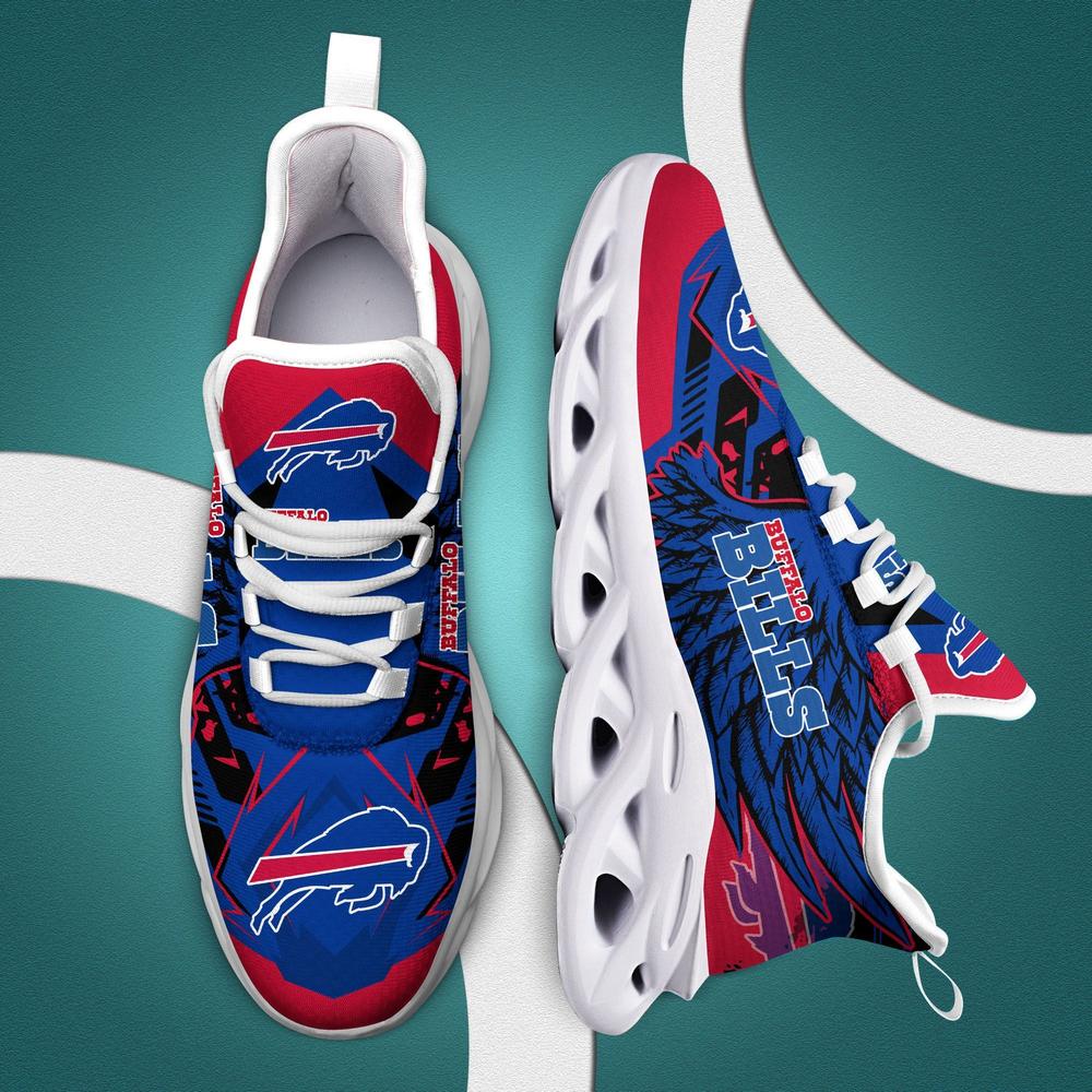 Ideafootwear Buffalo Bills Max Soul Shoes Sneakers For Men And Women 1