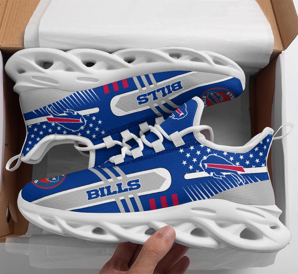 Ideafootwear Buffalo Bills Max Soul Shoes Sneakers For Men And Women 35