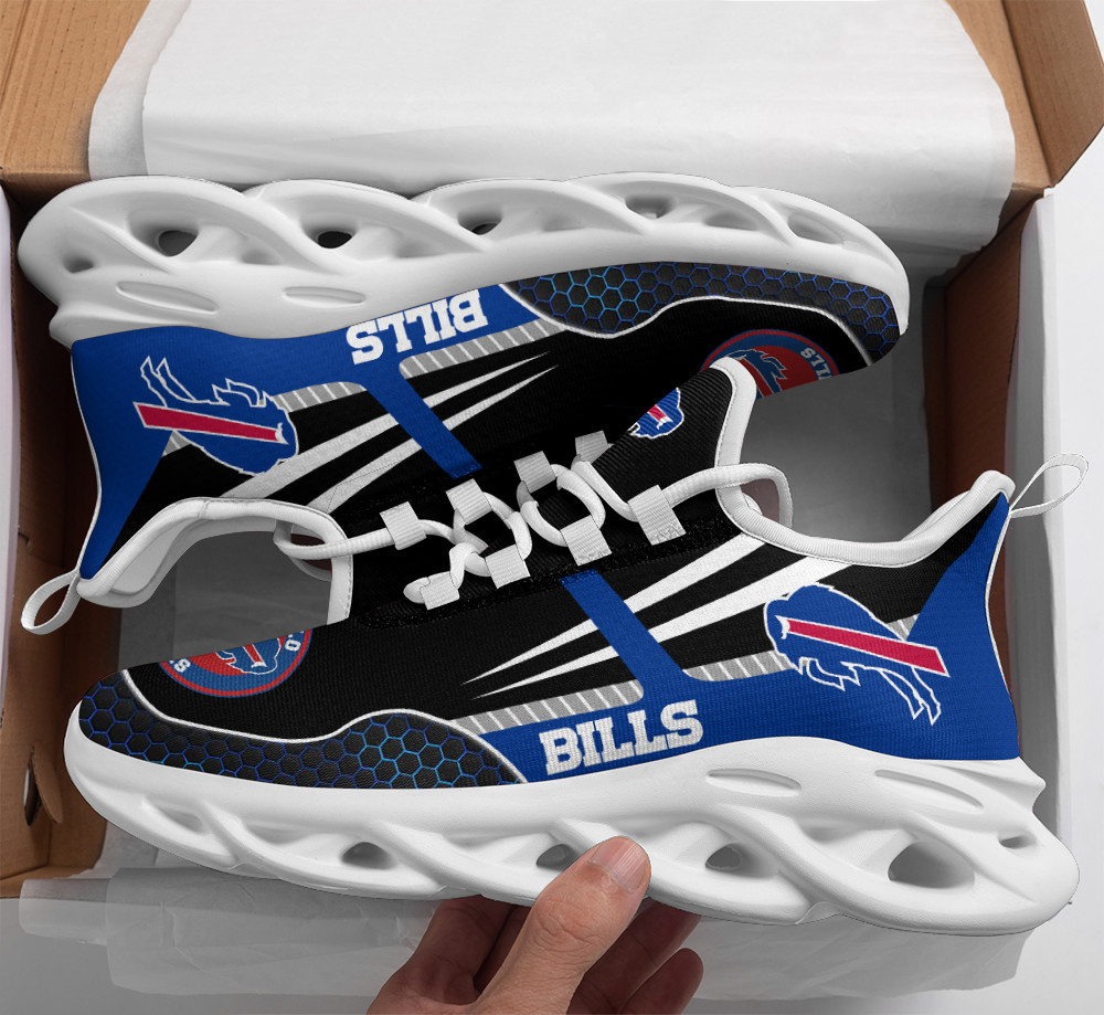 Ideafootwear Buffalo Bills Max Soul Shoes Sneakers For Men And Women 37