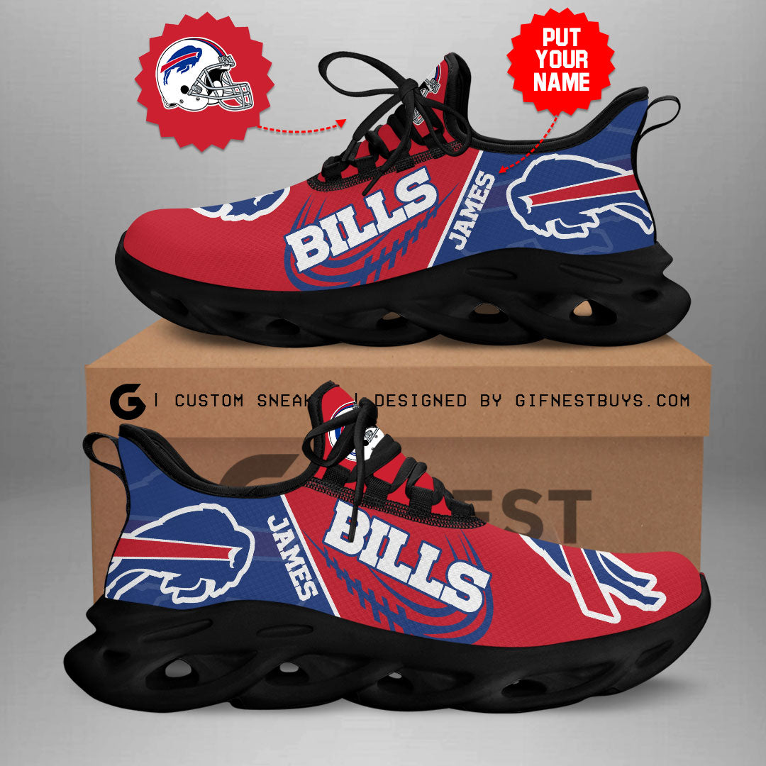 Ideafootwear Buffalo Bills Max Soul Shoes Sneakers For Men And Women 55