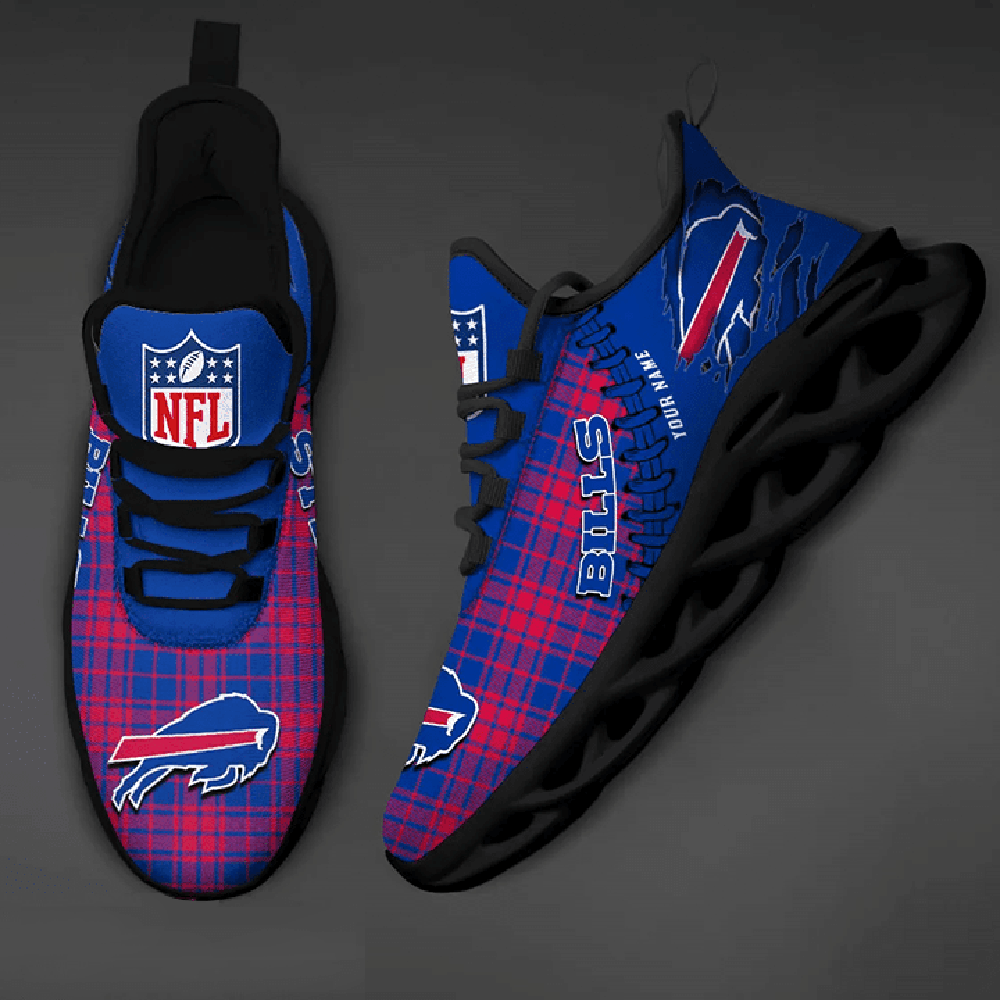 Ideafootwear Buffalo Bills Max Soul Shoes Sneakers For Men And Women 72