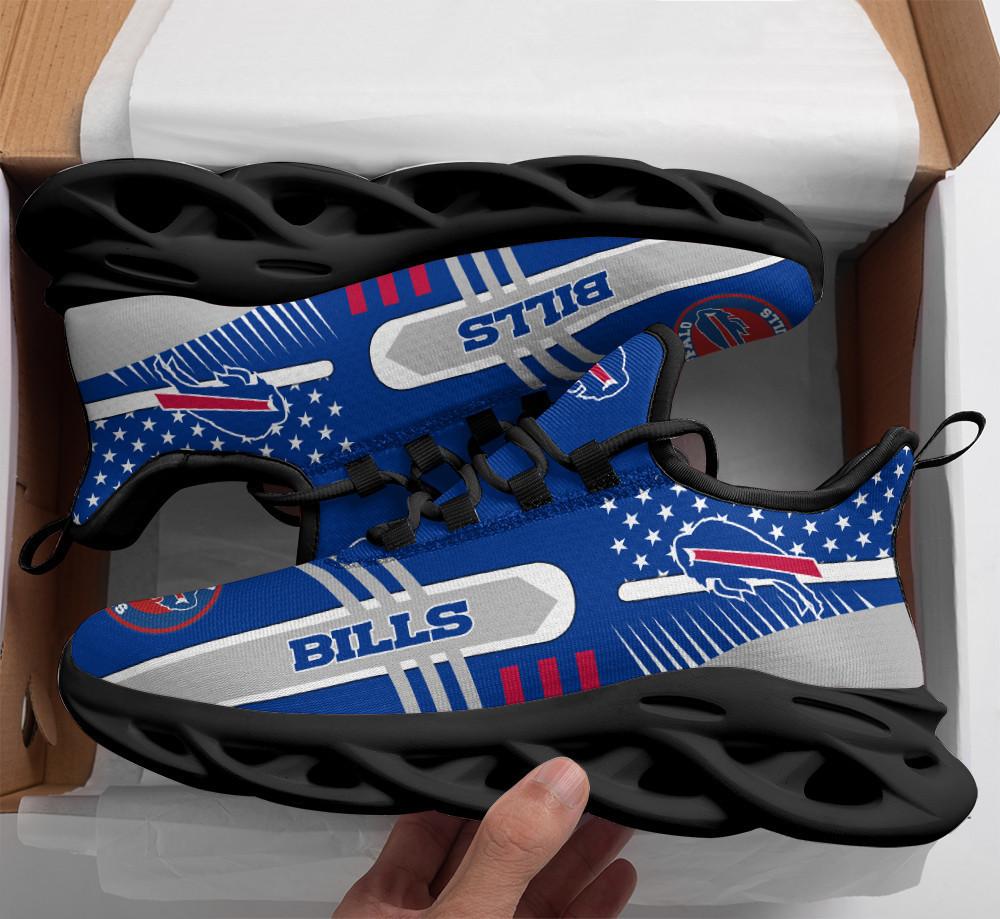 Ideafootwear Buffalo Bills Max Soul Shoes Sneakers For Men And Women 35
