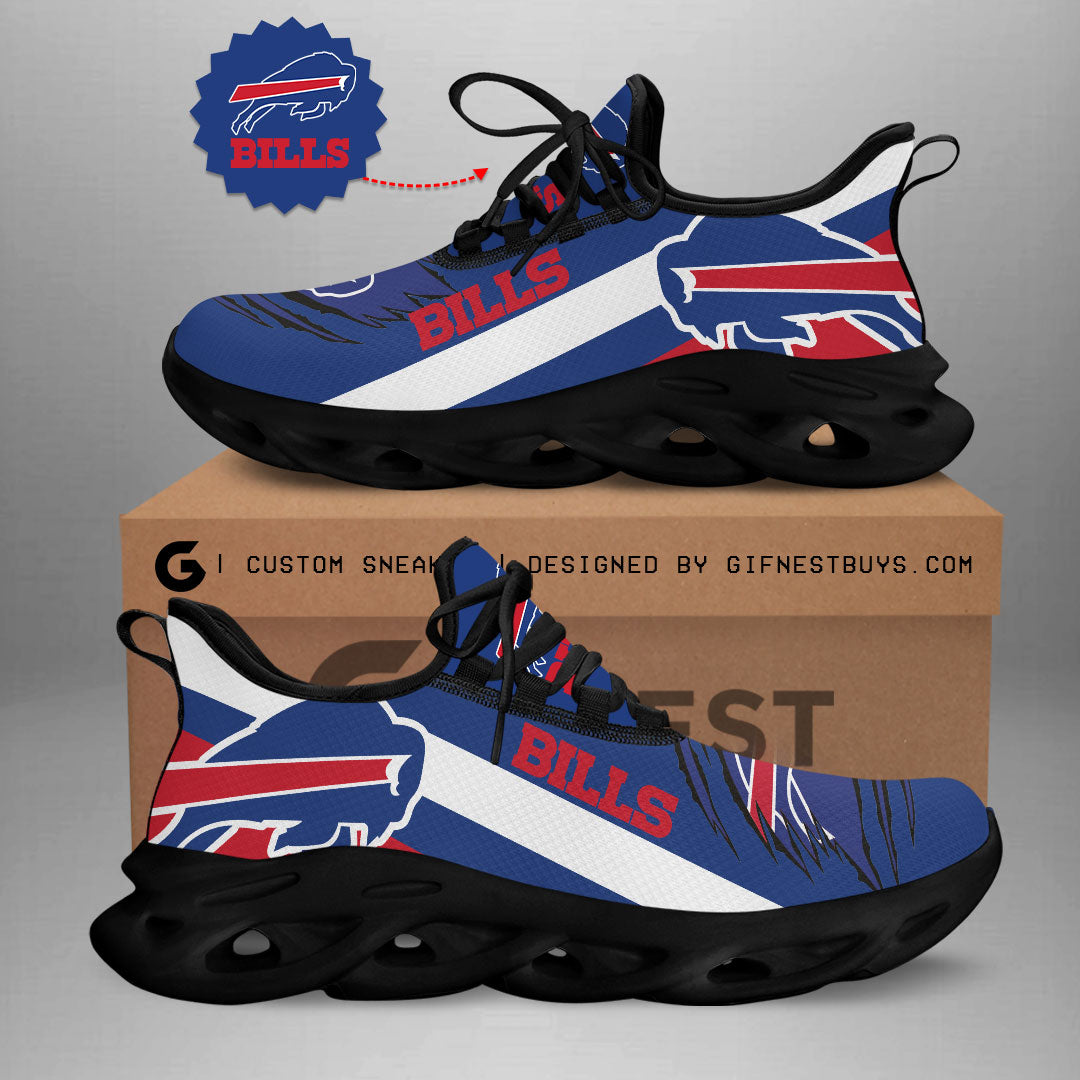 Ideafootwear Buffalo Bills Max Soul Shoes Sneakers For Men And Women 57
