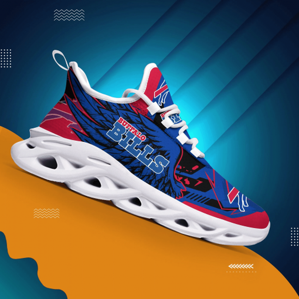 Ideafootwear Buffalo Bills Max Soul Shoes Sneakers For Men And Women 1