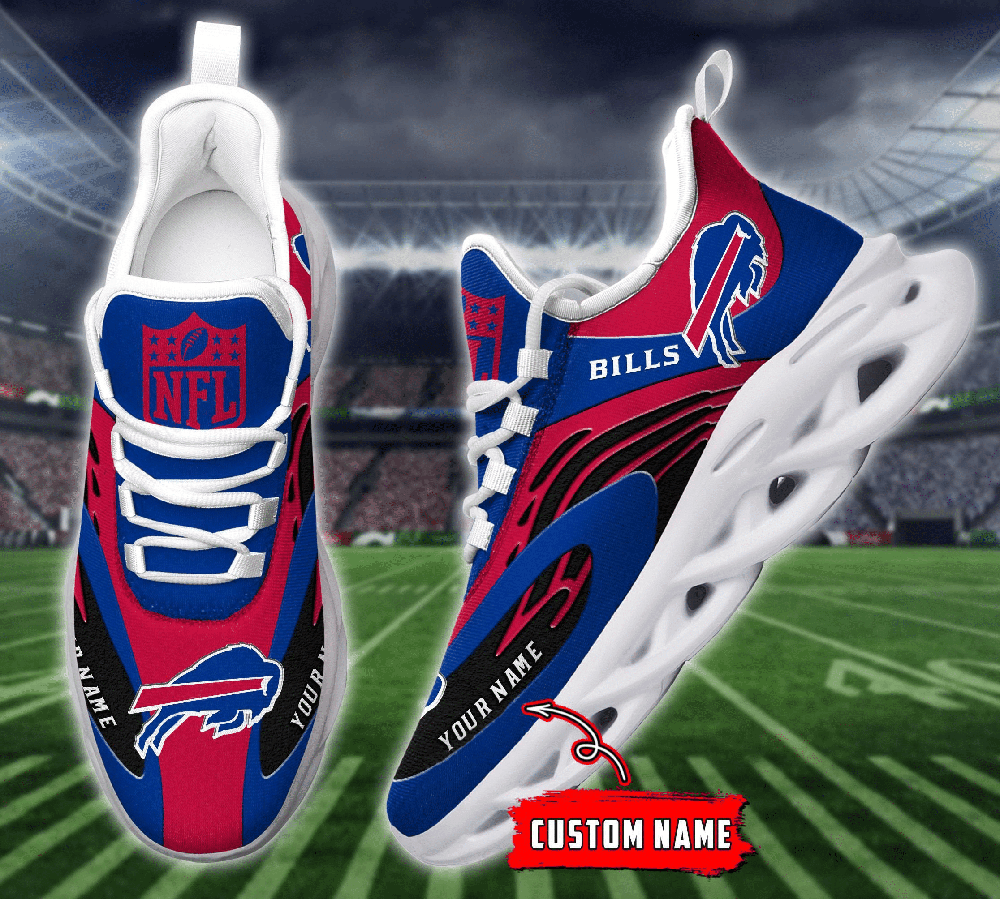 Ideafootwear Buffalo Bills Max Soul Shoes Sneakers For Men And Women 97