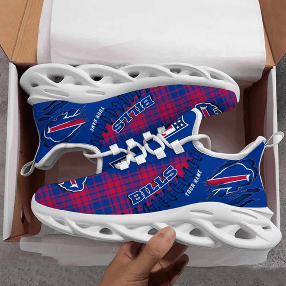Ideafootwear Buffalo Bills Max Soul Shoes Sneakers For Men And Women 72