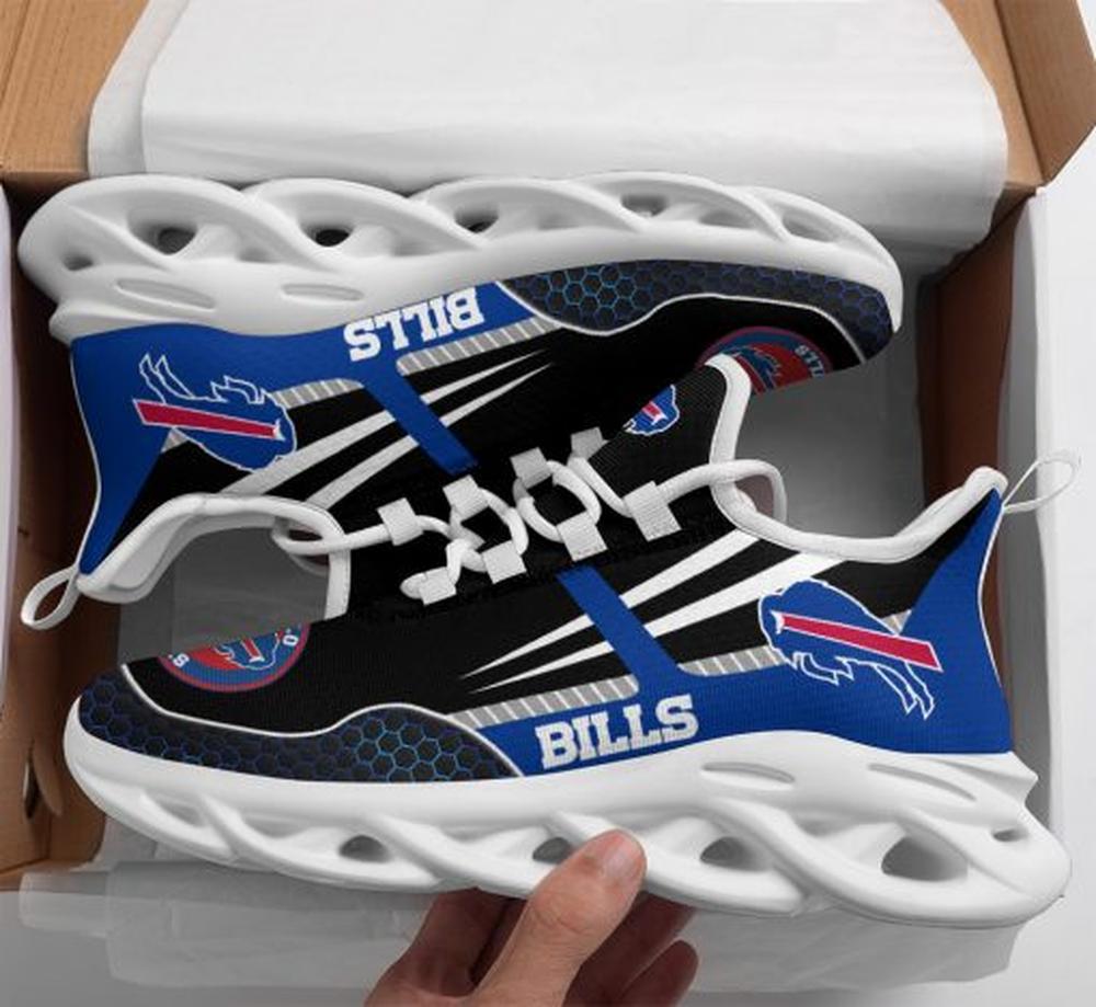 Ideafootwear Buffalo Bills Max Soul Shoes Sneakers For Men And Women 37