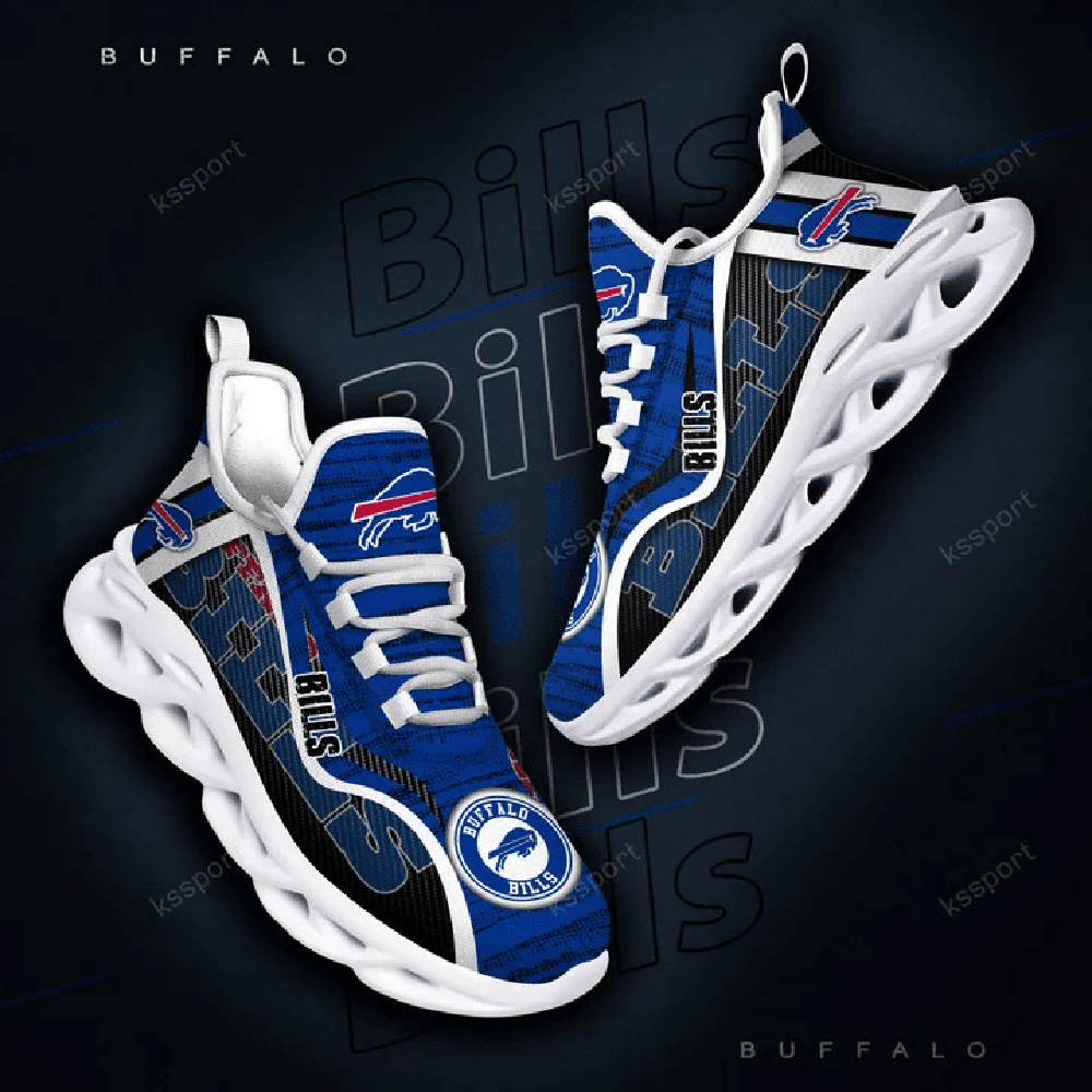 Ideafootwear Buffalo Bills Max Soul Shoes Sneakers For Men And Women 42
