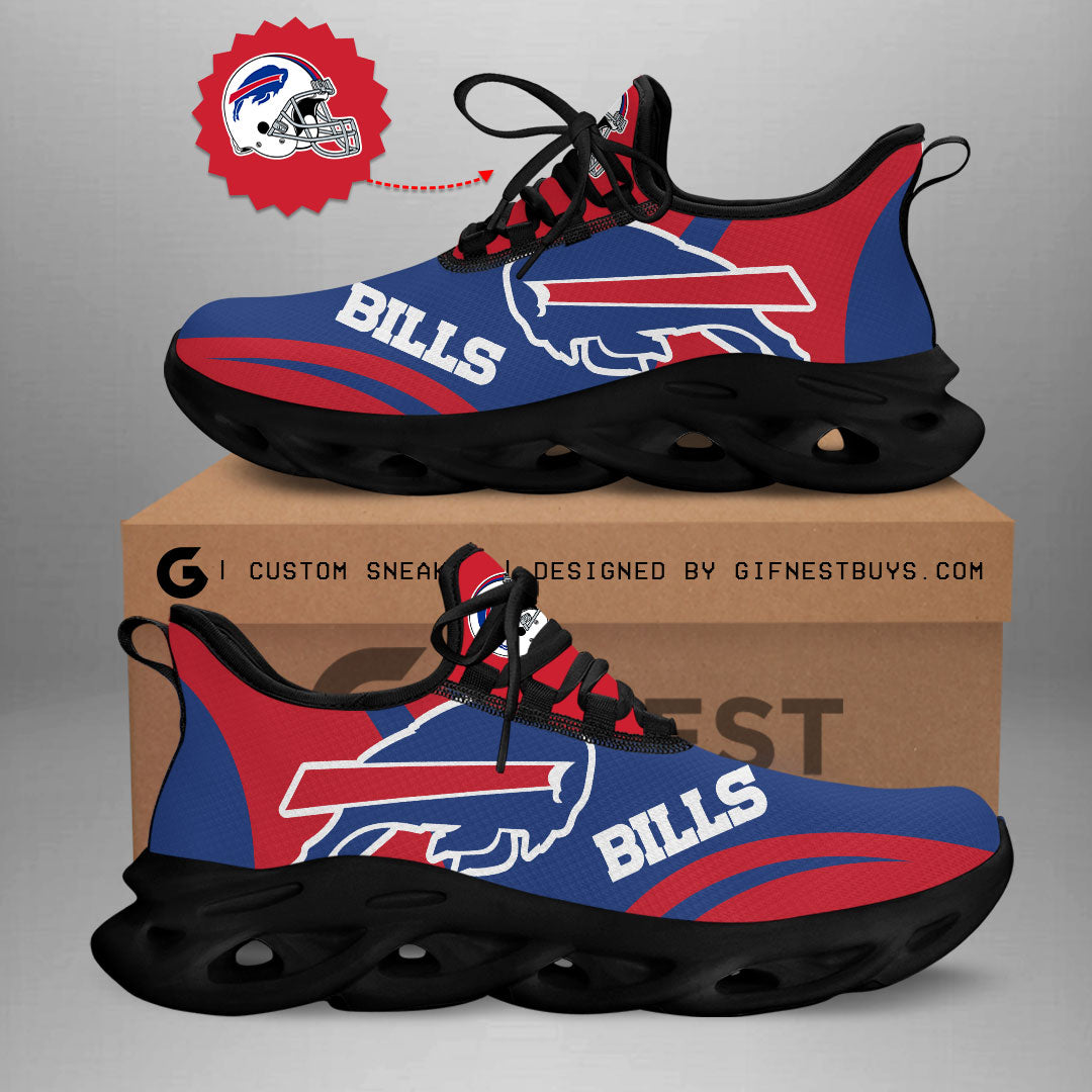 Ideafootwear Buffalo Bills Max Soul Shoes Sneakers For Men And Women 56