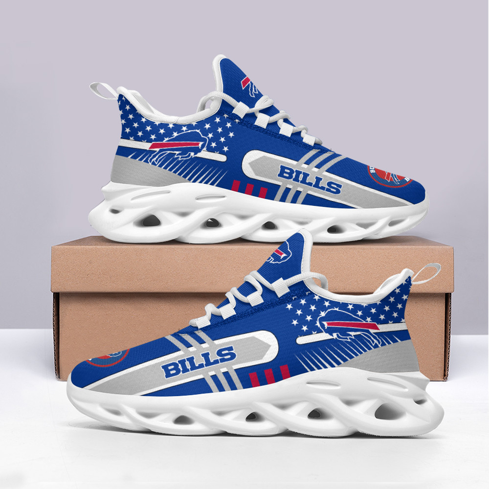 Ideafootwear Buffalo Bills Max Soul Shoes Sneakers For Men And Women 35