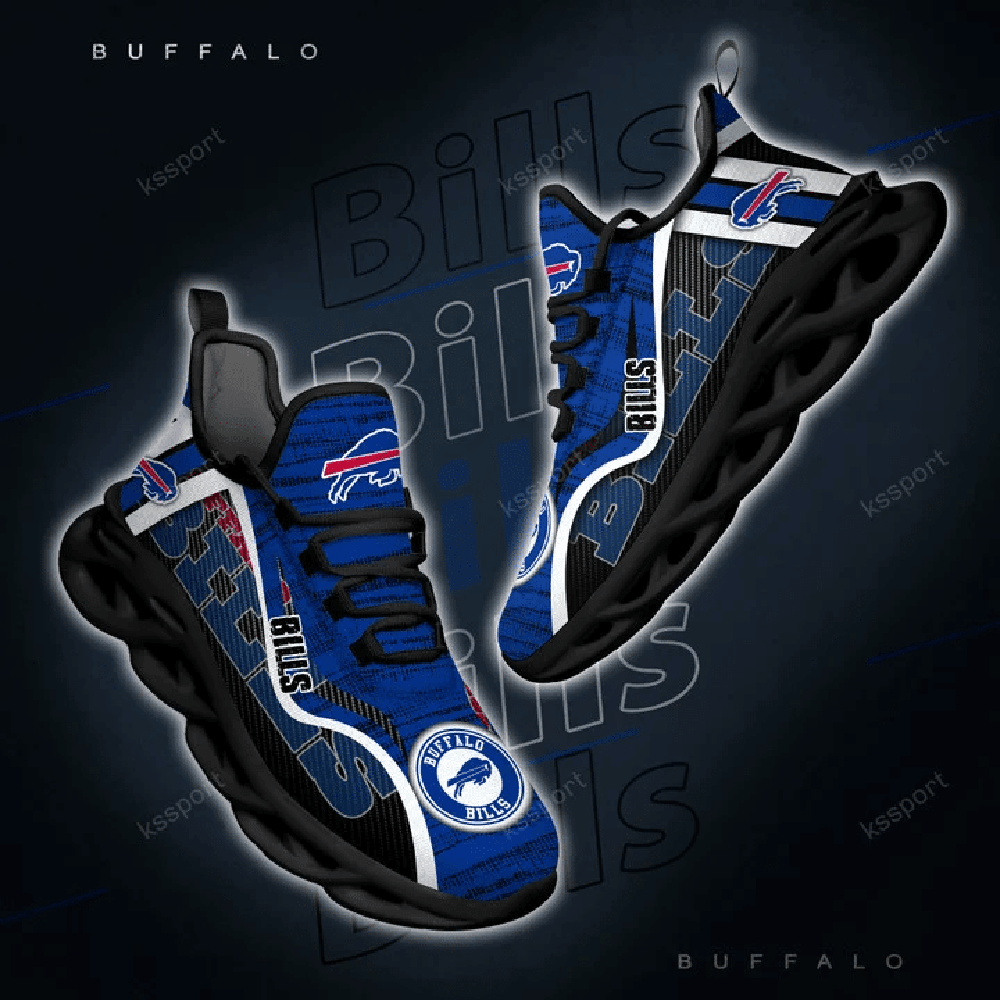 Ideafootwear Buffalo Bills Max Soul Shoes Sneakers For Men And Women 42