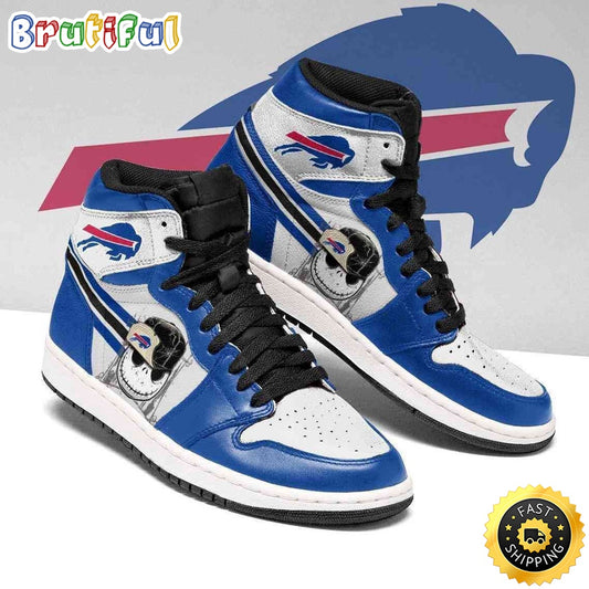 Ideafootwear Buffalo Bills NFL AJ1 High Sneakers Shoes For Men And Women 22