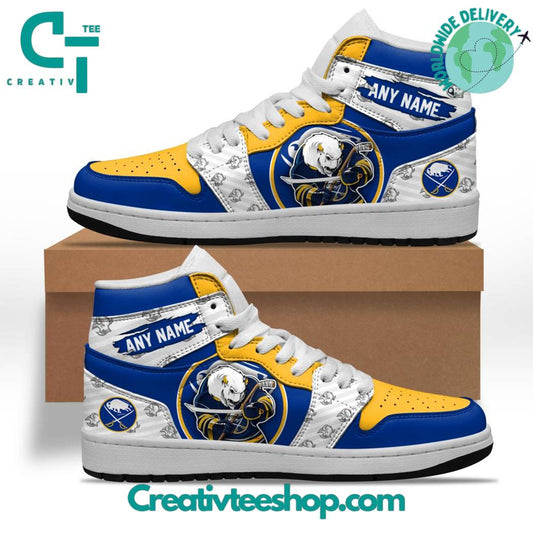Ideafootwear Buffalo Sabres AJ1 High Sneakers Shoes For Men And Women 1