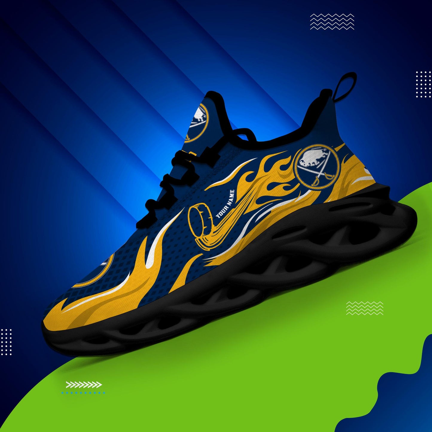 Ideafootwear Buffalo Sabres Max Soul Shoes Sneakers For Men And Women 3