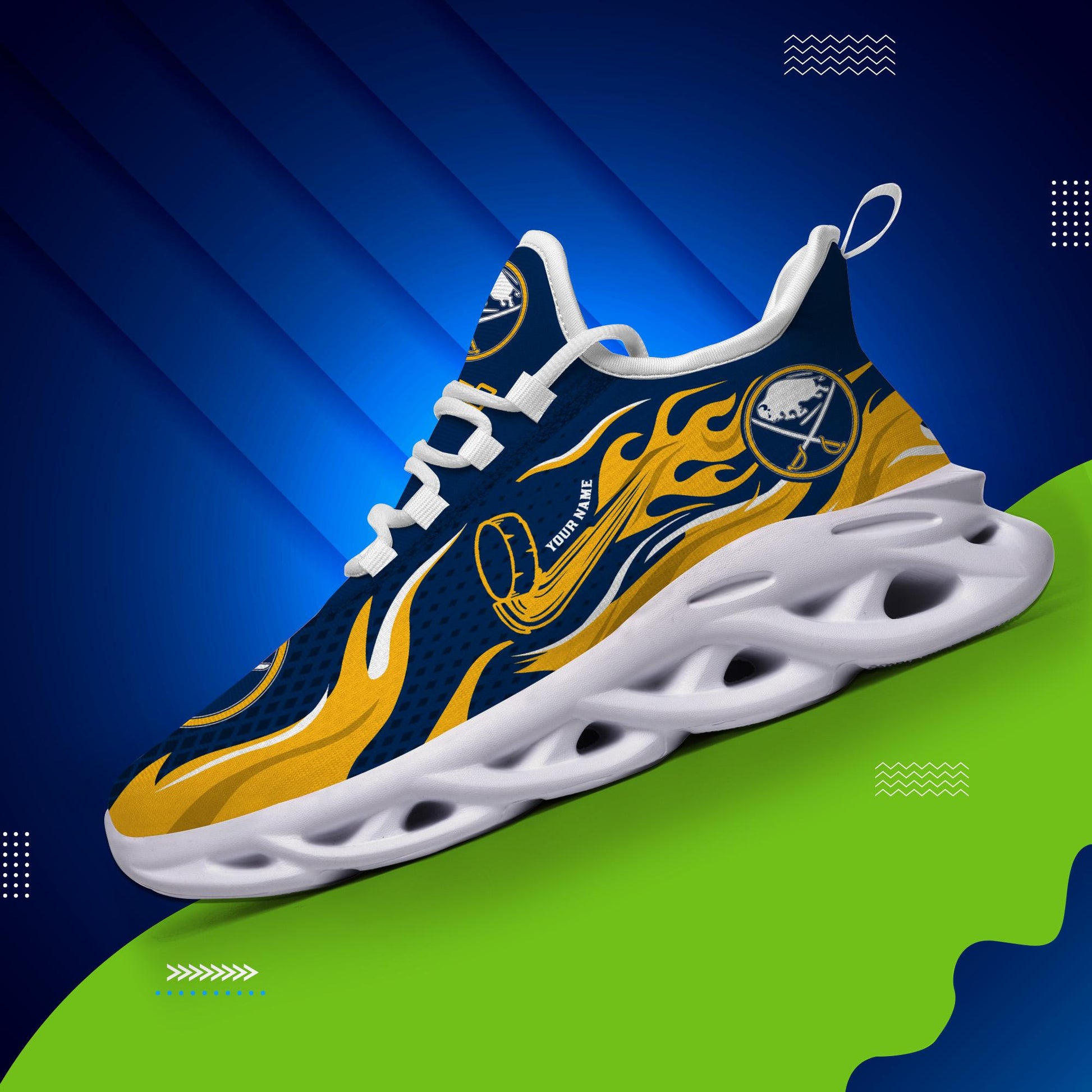 Ideafootwear Buffalo Sabres Max Soul Shoes Sneakers For Men And Women 3