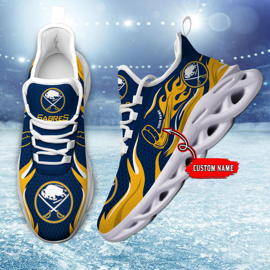 Ideafootwear Buffalo Sabres Max Soul Shoes Sneakers For Men And Women 3