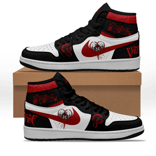 Ideafootwear Bullet for My Valentine AJ1 High Sneakers Shoes For Men And Women 1