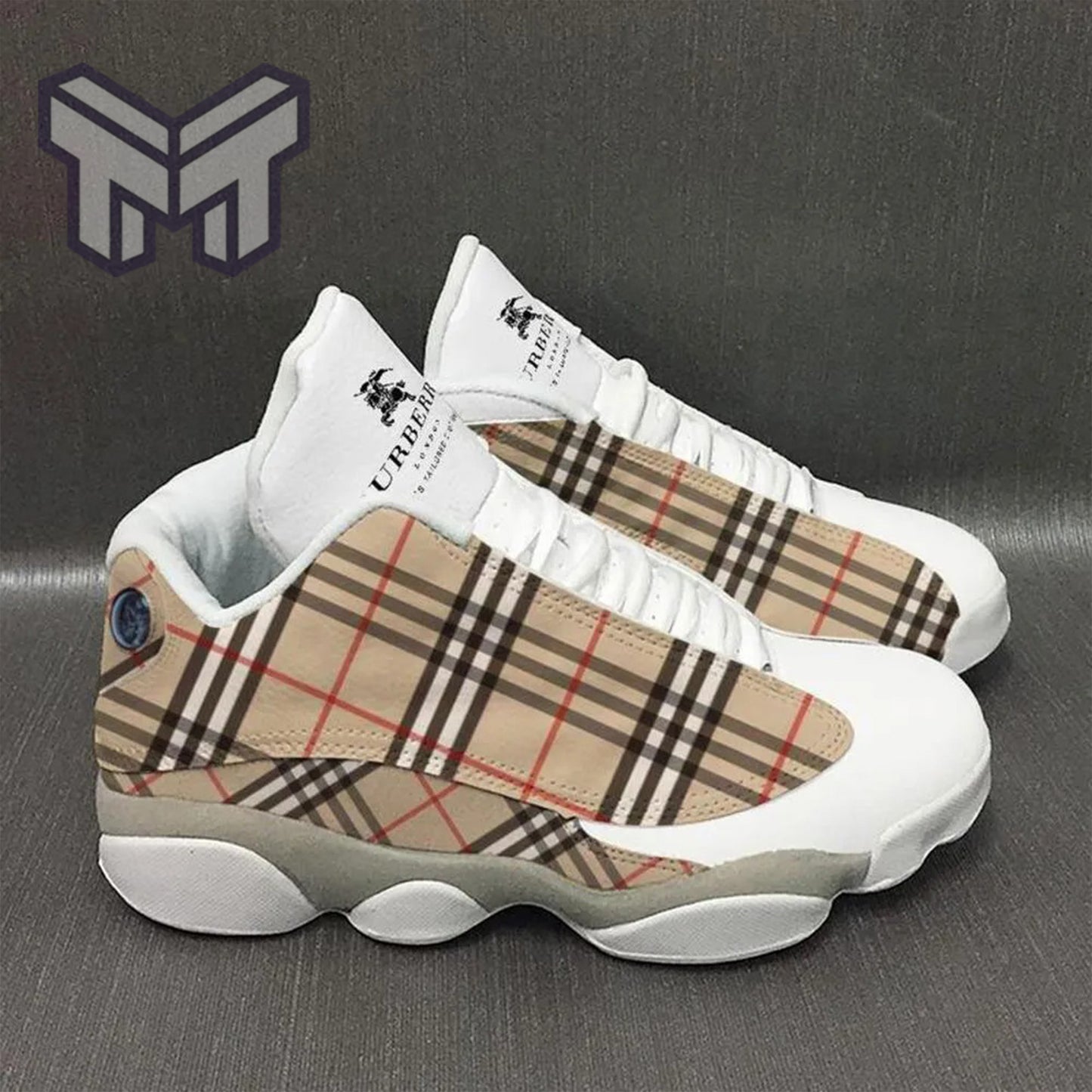 Ideafootwear Burberry AJ13 Sneakers Shoes For Men And Women 1
