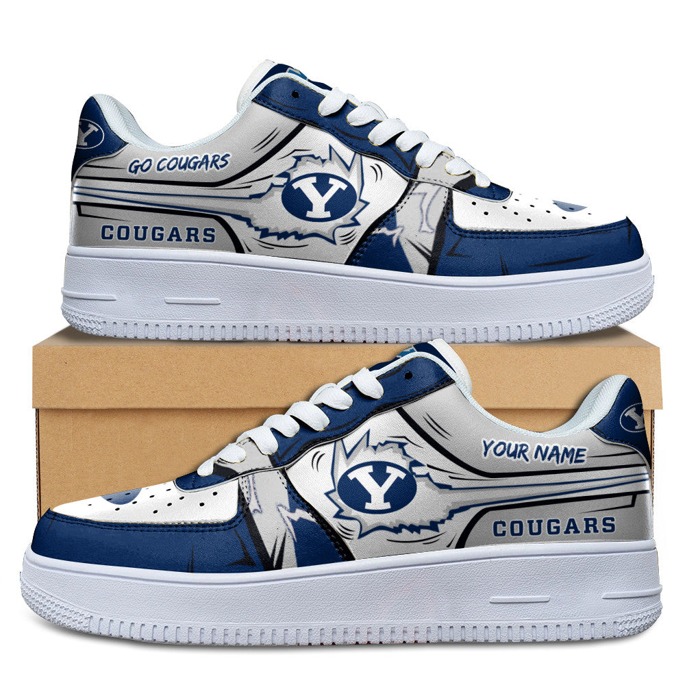Ideafootwear BYU Cougars Air Low-Top Sneakers Shoes For Men And Women 2