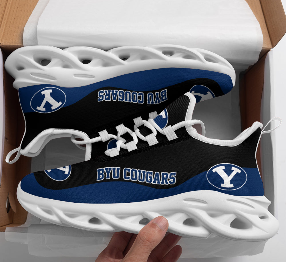 Ideafootwear BYU Cougars Max Soul Shoes Sneakers For Men And Women 3